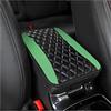 CGEAMDY Cuscino per bracciolo auto in pelle, cuscino impermeabile per bracciolo sedile, accessori per auto confortevoli per la maggior parte delle auto, furgoni e SUV (Verde)