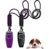 TODREMOU Fischietti per Cani, Fischietto per Cani, Fischietto Professionale per Cani (Viola)