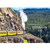 Edition Seidel Calendario Premium Fascino Ferroviario 2026 formato DIN A3 calendario da parete Europa Asia USA Colorado Svizzera locomotive a vapore treni viaggio serale paesaggi