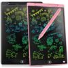 Genialba [2 Pezzi] Tavoletta Grafica LCD Scrittura Colorato 10 Pollici, Lavagna da Disegno Cancellabile, Regalo Bambini, Tavoletta Grafica per Giochi per 2 3 4 5 6 7 Anni (Nero&Rosa)
