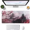 FYting Tappetino Mouse xxl,Tappeto Mouse Anime 900x400,Tappetino Mousepad Gaming Grande,Base Antiscivolo in Gomma Naturale, Impermeabile e Antimacchia, Adatto per PC, MacBook, Laptop(H)