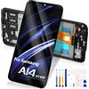 Atwist Schermo per Samsung Galaxy A14 4G LCD Display, per Samsung Galaxy a145 LCD Touch Screen Digitizer Ricambio Replacement Assembly Schermo Galaxy A145 LCD Display SM-A145P SM-A145F (Nero con Cornice)