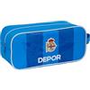 Safta Real Sportivo de la Corrugna - Scarpiera media, multiuso, portatodo, sport, extraculare, calcio, comodo e versatile, 34 x 14 x 15 cm, colore blu, blu, Estándar, Casual