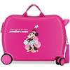 Disney Joumma Mickey & Minnie Valigia per bambini, multicolore, 50 x 38 x 20 cm, rigido 1,8 kg, chiusura a combinazione laterale ABS 1,8 kg, 38 l, bagaglio a mano, multicolore, Taglia unica, Valigia