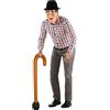 Folat Bastone da passeggio gonfiabile marrone - 90 cm
