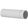 Steinberg14 Tubo di ventilazione 100 mm - Tubo telescopico da 300 a 500 mm di lunghezza - Tubo in PVC bianco - Tubo di plastica per sistemi di ventilazione rotondi - Cappa aspirante - Canale rotondo