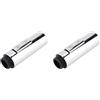 Haofy 2 Pcs Bagno Rubinetto Rimovibile Spruzzatore Doccia Rubinetto Acqua Testa di Spruzzo Parte di Ricambio