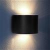 Proxinova Applique LED, Lampade Doppia Luce Sensore Crepuscolare per Illuminazione Giardino Solare, Lampada Solare Waterproof IP65 Luci a Parete