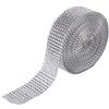 4 Rotoli di Strisce Strass Autoadesive, Nastro Strass, Diamanti per , DIY