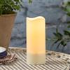 Lights4fun Candela Solare a LED Senza Fiamma di 18 cm Impermeabile Decorazione per Esterni