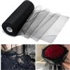 IVEOPPE Rotolo di tulle, 30 cm x 91,4 m, decorazione da tavolo per matrimoni, colore: nero