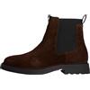 Tommy Hilfiger Uomo Stivaletti Chelsea Comfort in Pelle Scamosciata, Marrone (Cocoa), 46