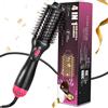 BNEHHOV Spazzola ad Aria Calda, Spazzola Asciugacapelli 4 in 1, Spazzola Lisciante per Capelli per asciugatura, lisciatura, arricciatura e volume, Volume Capelli 3 Temperature e 2 Livelli di Flusso