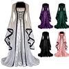 Generico Vestito Medievale Donna Nobile EleganteVestito Da Donna A Pipistrello Elegante Costumi Di Halloween Medievale Vestito Gotico Abito Da Vampiro Cosplay Rinascimentale 2025