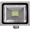 ALPHA DIMA 80W Faro SMD LED Bianco Naturale con Sensore di Movimento,ALPHA DIMA Luci di Sicurezza con PIR,Faro LED Faretto Impermeabile IP65 per Casa,Giardino,Garage,Luce Bianco Freddo(6000-6500K)