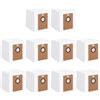 BeiLan 10 Pezzi Sacchetti per la Polvere per Tapo RV30 Max Plus / RV20 Max Plus Ricambi per aspirapolvere, sacchetti di ricambio di grande capacità Aspirapolvere Accessori