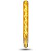 BNITITU Lampadina LED Edison Vintage, Lampadina a Tubo Flute dimmerabile E27 4W LED Bianco Caldo, E27 Vintage Edison Ideale per Nostalgia e Illuminazione Retrò - Ambra - 1 Pezzo (T30)