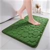 chakme Tappetino da bagno in memory foam, tappetino per doccia, memory foam, assorbente, lavabile, tappetino per il bagno, tappetino per la doccia, tappetino decorativo, antiscivolo, per bagno e