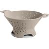 BLIMPLUS Blim Plus - Scolapasta Cosmo M Moka Grey Ø 25cm - Scola Pasta Insalata Frutta Design Fori Stellari - Made in Italy