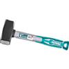 INECO TOTAL by INECO Mazzetta per muratori 1500 gr Manico bimateriale in fibra di vetro Turchese