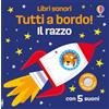 Usborne Libri sonori Tutti a bordo! - Il razzo