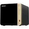 QNAP TS-464-8G NAS 4 BAY INTEL CELERON N5095 2.9GHz RAM 8GB SATA III DISCHI SUPP