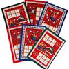 Generico Set di 6 Strofinacci da Cucina con Calendario 2026, Motivo Tirolese, 100% Cotone, Made in Italy, 50x70 cm, Idea Regalo per Natale - bamboline