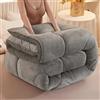 MHUQIA Coperta Pesante per Letto Matrimoniale in Inverno 150x200cm 2kg, Piumino Matrimoniale, Trapunta Invernale Nucleo Imbottito in Fibra di Cotone Doppio Lato Spesso Traspirante