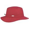 Seeberger Lasina Cappello da Donna - Outdoor di Tessuto Pioggia con Fodera Inverno Estate/Inverno - Taglia Unica Rosso