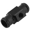 Keenso Adattatore Sensore Temperatura Acqua, Misuratore Universale in Alluminio con 2 Morsetti 18mm, Giunto Tubo per Motociclette Auto Biciclette Barche Giardino Corte