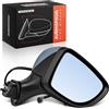 Frankberg Specchietto retrovisore esterno elettrico 963654973R | Giusto, Riscaldato, sensore di temperatura, Luce lampeggiante; Compatibile con: Clio IV Box/Hatchback BH, Clio IV BH