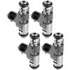 QUARKZMAN 4pz IPM018 Carburante Iniettore per Peugeot 206 207 307 1007 1.4L 2003-08