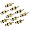 MuChangZi 10 pz. Nucleo della Valvola dell'Aria Condizionata per Volvo Ford Regal Picasso Citroen Fukang Elysee Mondeo R134a