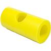 Leisis 0101026 - Connettore per Tubi galleggianti, 24 x 10 x 10 cm, Colore: Giallo