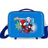 Marvel Spidey Team Up Beauty Team Up Adattabile con Tracolla Blu 29x21x15 cm Rigido ABS 9,14L