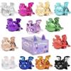 Aphmau MeeMeow, peluche misterioso da 15,2 cm, Draghi, scatola cieca, 1 di 8 possibili, divertente drago MeeMeows, merchandising ufficiale