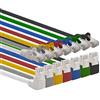 1aTTack.de 366132 Cavo di rete Cat.6 angolo 90 gradi 0,5m - 7 colori - Cavo patch Cat6 (SFTP PIMF) 1000Mbit/s connettore Rj 45-7 x 0,5m metri 7 colori