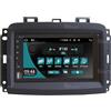 Jf Sound car audio system JF Sound - Autoradio Android JF-227-UP-FL compatibile con Fiat 500L Restyling (dal 2017) - CarPlay e Android Auto via Cavo - DAB+ 2GB RAM - 16GB ROM - 6.2 HD - Prodotto in Italia