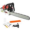 MOTOSEGA A SCOPPIO PROFESSIONALE 52CC CON LAMA DA 50CM