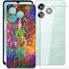 Cover Sfumata Per Honor X6a: Custodia Morbida In TPU Viola/blu, Antiurto E Antigraffio, Design Sottile - 3