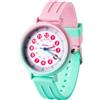 Kiddus Orologio Educativo per Bambini, Orologio da polso Analogico per Bambino e Bambina a partire da 5 Anni, Resistente all'acqua 5ATM, Primo Orologio per l'Infanzia, Regalo Bimbo Apprendimento