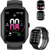 XUCELES Smartwatch per uomo e donna, smartwatch con schermo curvo HD da 1,95 pollici, orologi fitness con monitoraggio della frequenza cardiaca/sonno, activity tracker con oltre 112 modalità sportive, orologi
