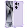 Cover Oppo Reno 13F 5G / 13 FS 5G: Custodia 2 In 1 Antiurto Con Protezione Schermo Integrata, Trasparente - 3