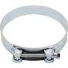 SKIR'CO (1 pz) Fascette stringitubo rinforzate 122-130 mm, Acciaio zincato, Morsetto per tubo regolabile, Fascetta stringitubo, Fascetta stringitubo