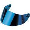 Agv visiera Iridium Blue per casco K1S / K1 / K-3 SV / K5S - GT4-1MPLK