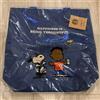 Starbucks Japan Snoopy Peanuts Collab Franklin Tote Bag Blue Starbucks 2023 TM