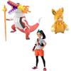 Bandai Pokemon Scala Mondo Paldea Nemona & Skeledirge & Pawmot Giappone NUOVO 1/20