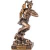 VOGLER Joh. Vogler GmbH Veronese - Statuetta in miniatura di dio greco Hermes, dipinto con colore bronzo
