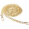 NEUSID 2 Catene Per Borse – 110 Cm – Metallo Oro E Argento – Tracolla Sostitutiva Universale