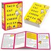 LGWJHCY Taco Pizza Taco Gatto Pizza Gioco Di Carte Giochi Carte Per Bambini e Adulti 2-8 giocatori Per Divertenti e Piacevoli Serate Tra Amici e Parenti - Versione inglese